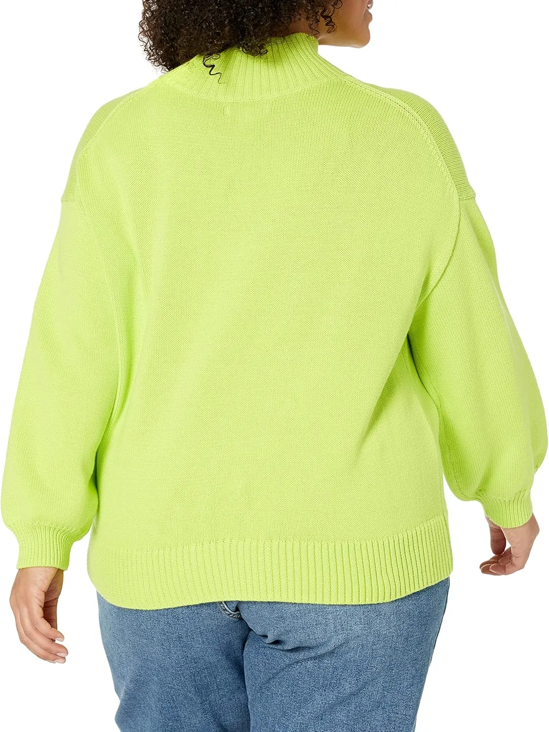 Amazon Essentials Cotton Sweaters for Women - Funnel-Neck, Available in Plus Size