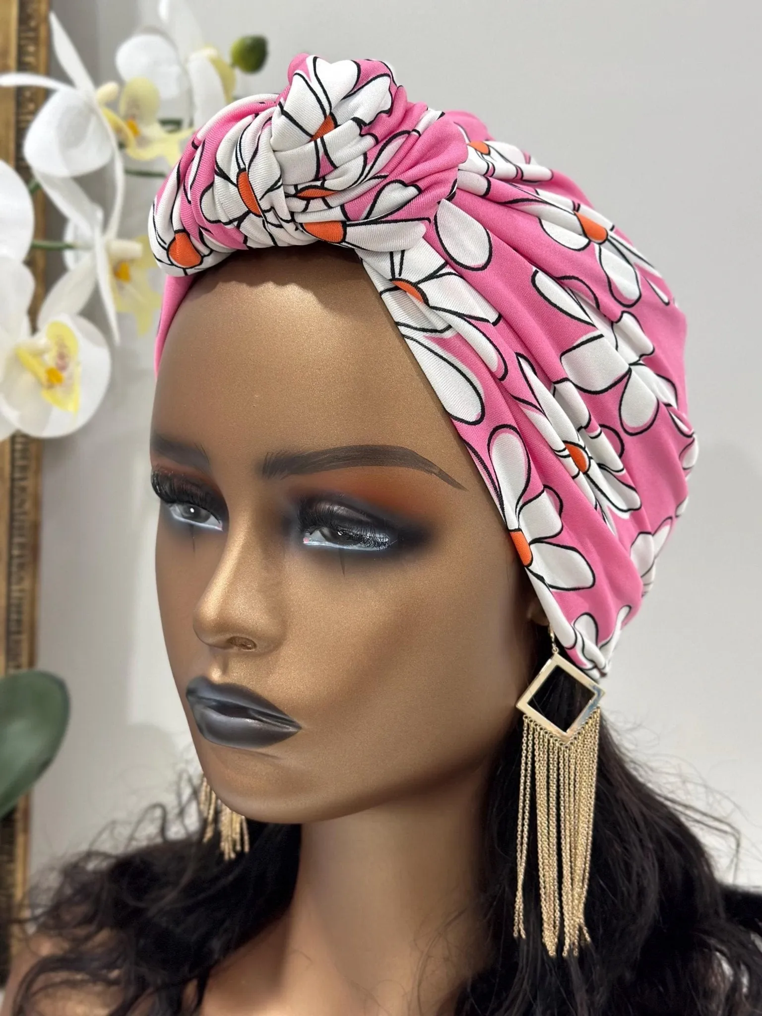 Jiana Pretied Knotted Turban