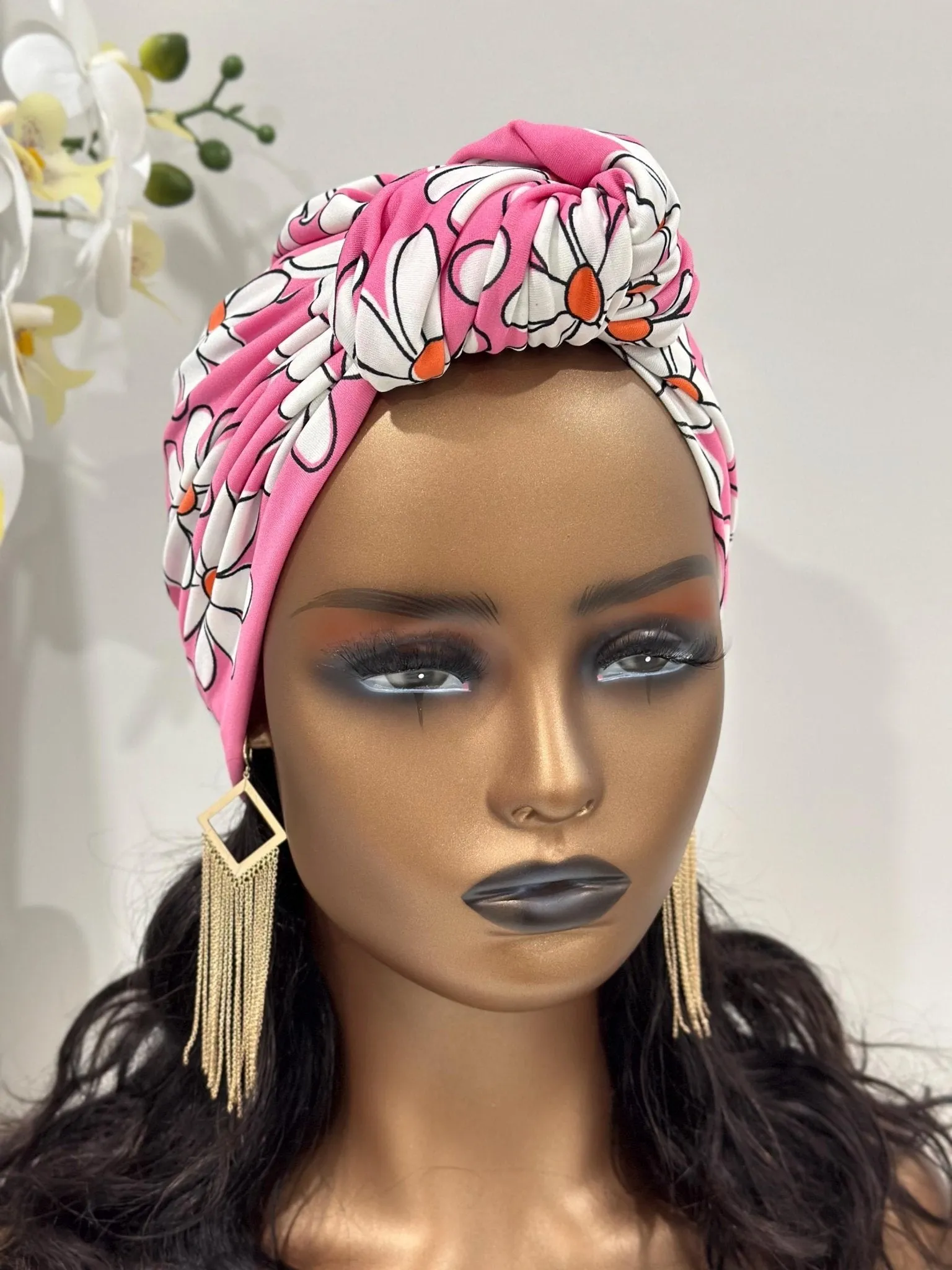 Jiana Pretied Knotted Turban