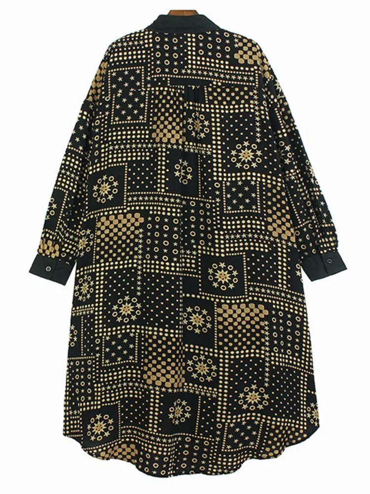 Pre Order:  Stars and Dots Oversized Dress